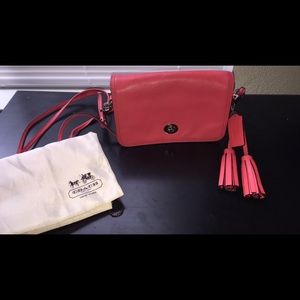 Coach cross body purse