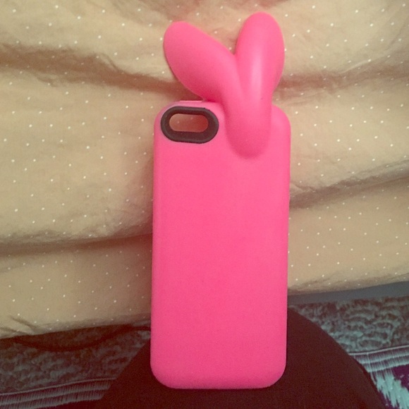 Pink bunny iPhone 5/5s case