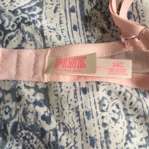 Victoria's Secret light pink lace bra - Picture 3 of 4