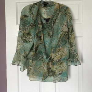 Two piece set-tank & bolero style top w/front tie