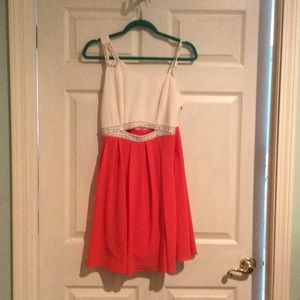 One shoulder dress