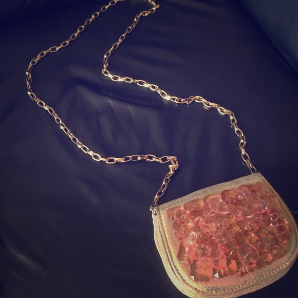 Gold Crossbody Bag