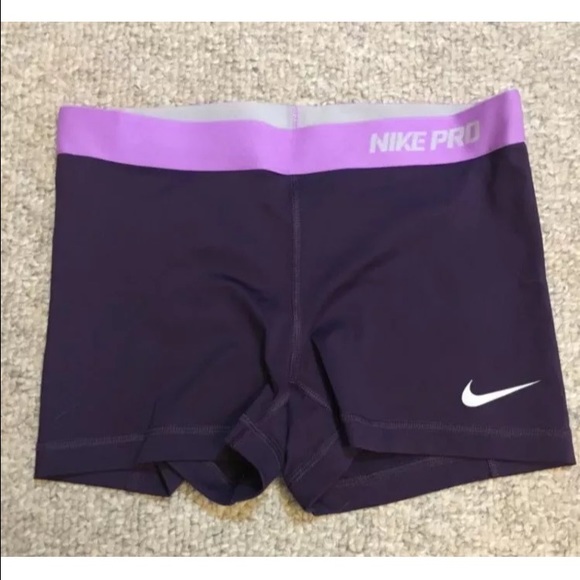 Dark purple medium Nike pro shorts!