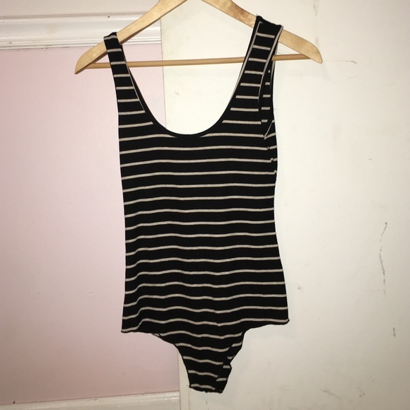 A open back one piece
