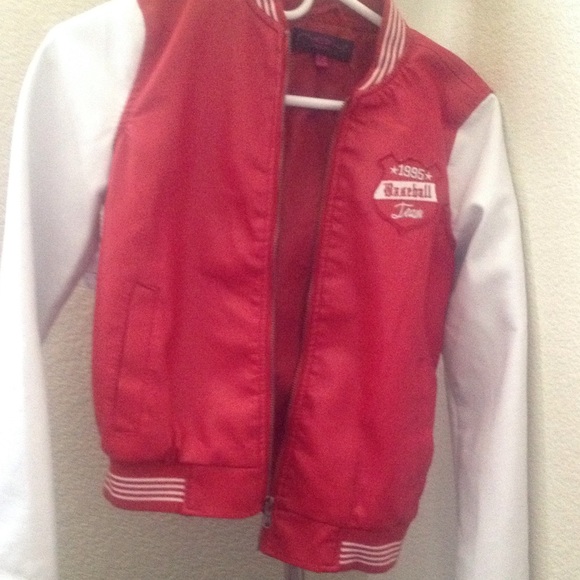 Orange Baseball Jacket