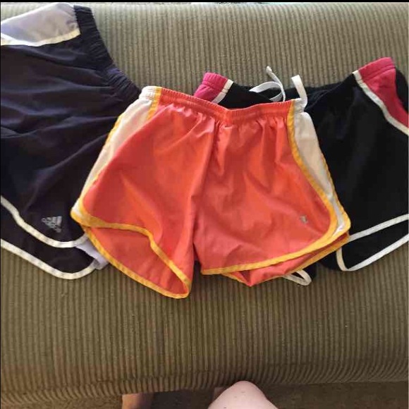 3 pairs of running shorts!