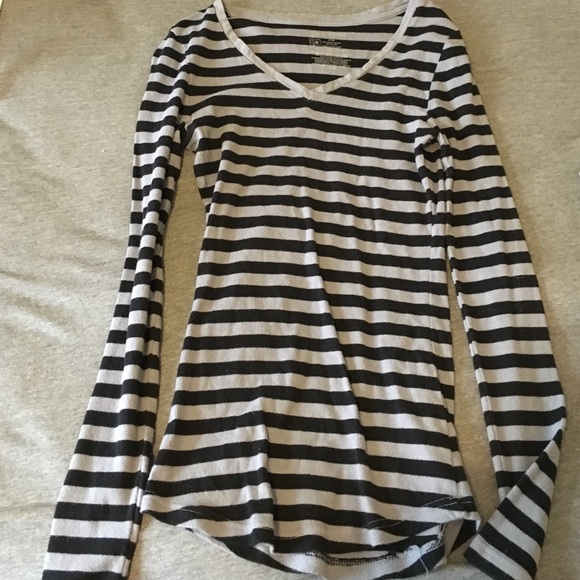 Long sleeve stripped shirt