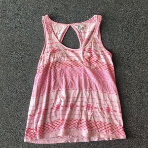 Pink tank top