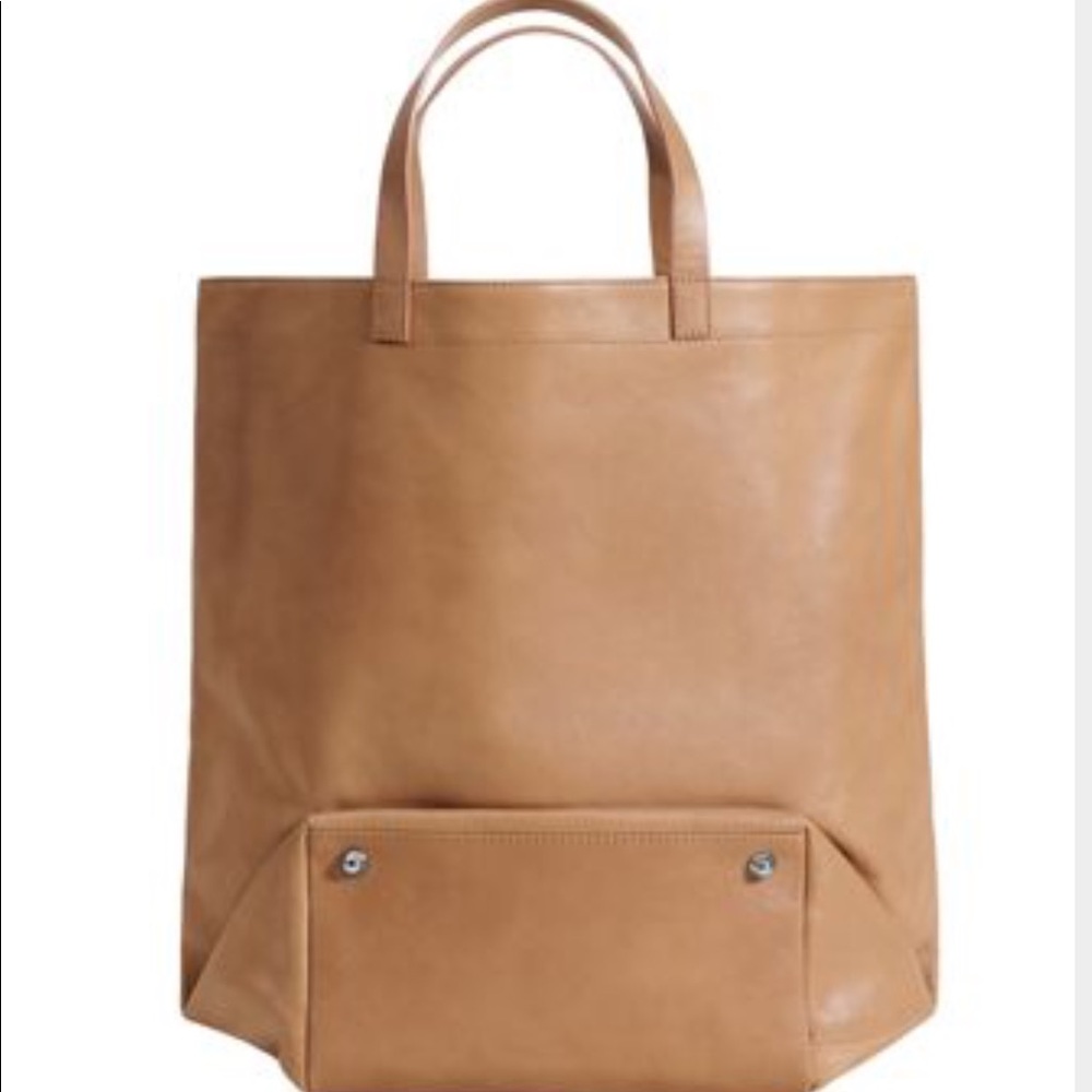 Maison Margiela For H&M All Leather Tote🌹🌹 - Picture 3 of 5