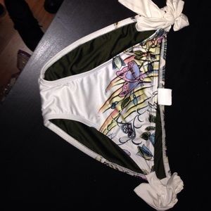 Lucky Butterfly Flower Bikini Suit Bottoms
