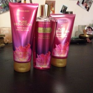 Victoria's Secret Pure Seduction 3 Pack Bath Body