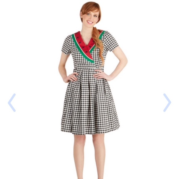 Modcloth Bea and Dot Picnic Person Dress