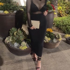 ⚫️1 more Left⚫️Fitted Maxi Skirt