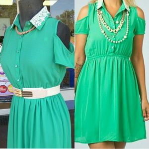 Mint Green Dress