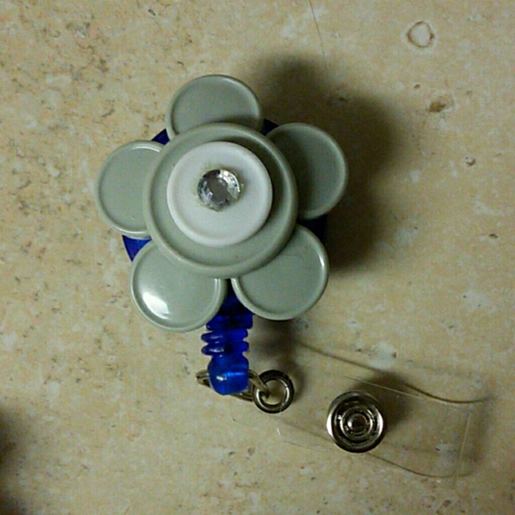 ID tag holder, handmade