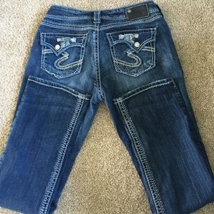 Silver Suki Flap 17"