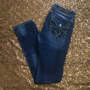 Rock Revival Jeans size 28 straight leg.