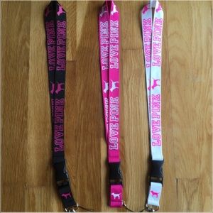 VS PINK LANYARD