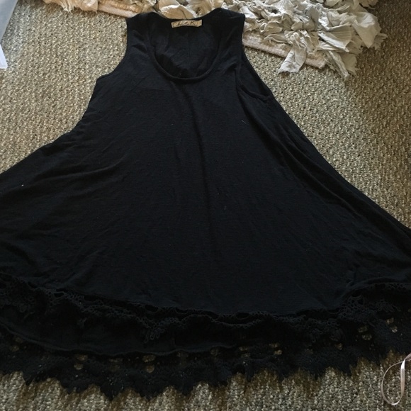 Baggy long tank top