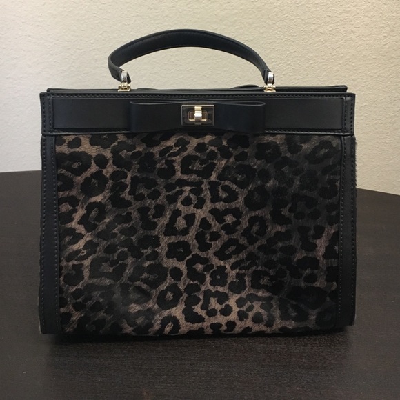 kate spade leopard print bag