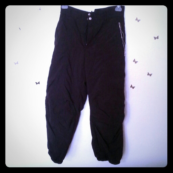 Black bogner ski pants