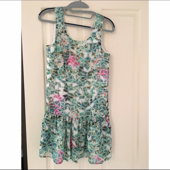 Pastel floral dress