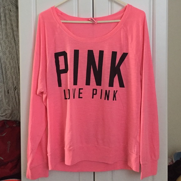 PINK long sleeve top