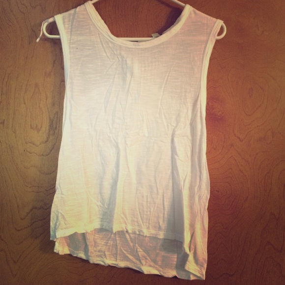 White tank top