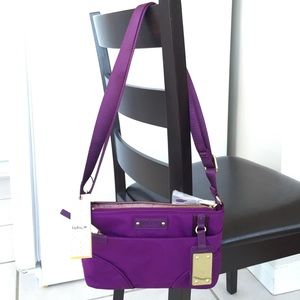 NEW Kipling Crossbody "Keegan" Purse in Purple