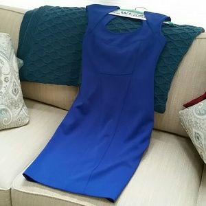 Royal blue dress