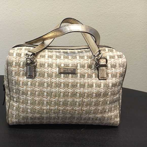 kate spade straw bag