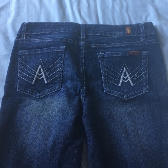 7 for all mankind " A" pocket