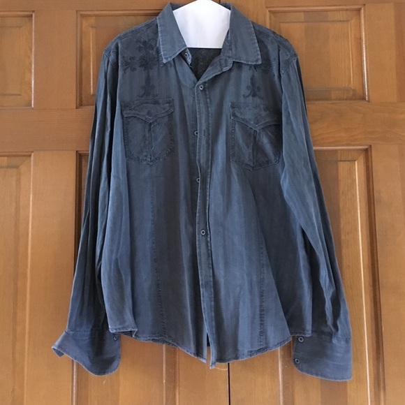 Men's button down shirt