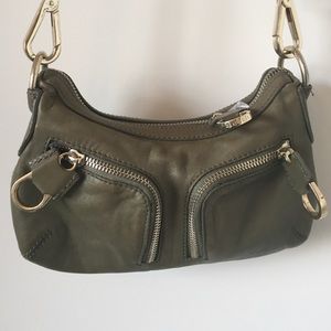 Ted Baker Green Leather Crossbody Purse