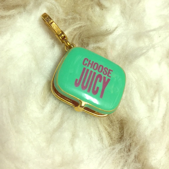 Juicy Couture mint case charm