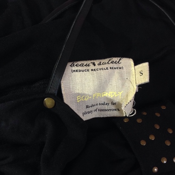 Eco-friendly Beau Soleil Leather Strap Dress SizeS - Picture 4 of 4