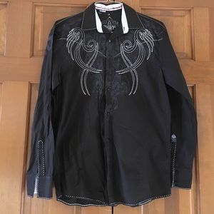 Men's button down shirt