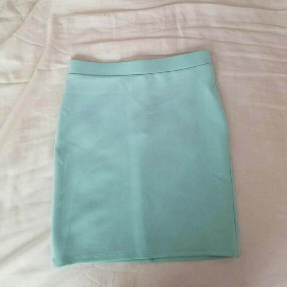 Mint Mini Skirt
