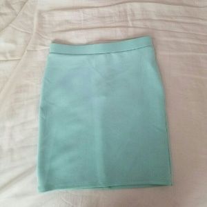 Mint Mini Skirt