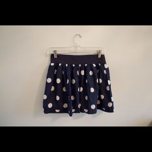 Polka dot skirt