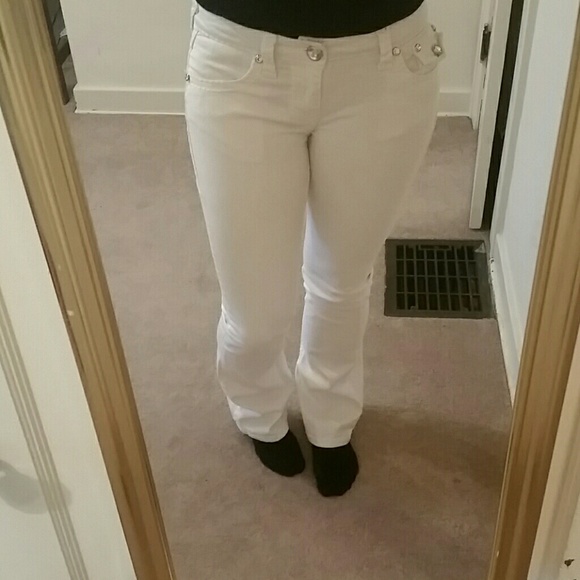 White jeans