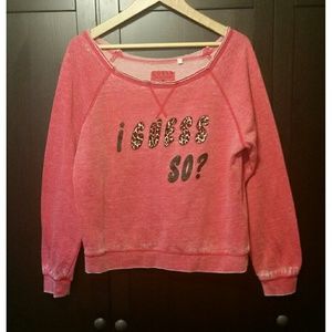 Guess pull over sweatshirt