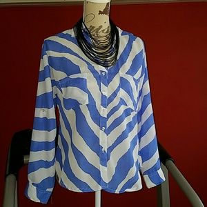 New Blue  shirt long sleeve