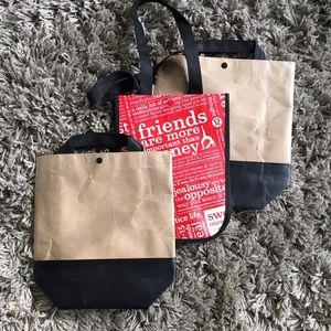 3 small Lululemon bags