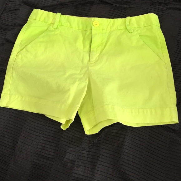 Neon Yellow GAP shorts