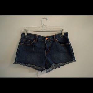 Denim jean shorts