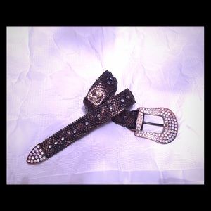 Cowgirl Glam Leather Belt
