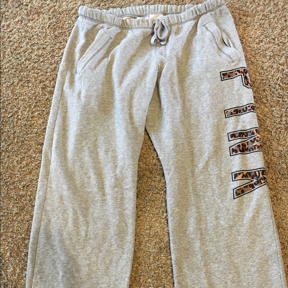 PINK boyfriend pant size L EUC