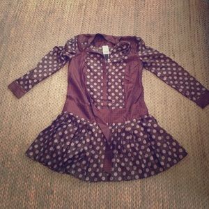 Banana Republic Drop Waist Silk Dress