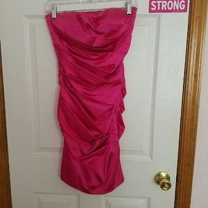 Cache strapless dress